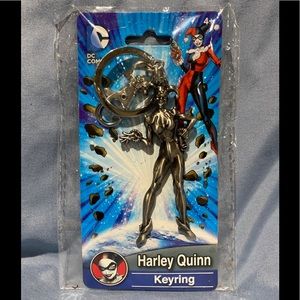 DC Comics Harley Quinn Keyring Brand New